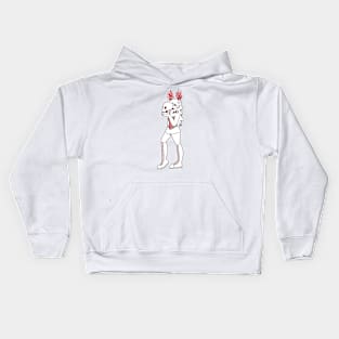 Cute Flame Demon Kids Hoodie